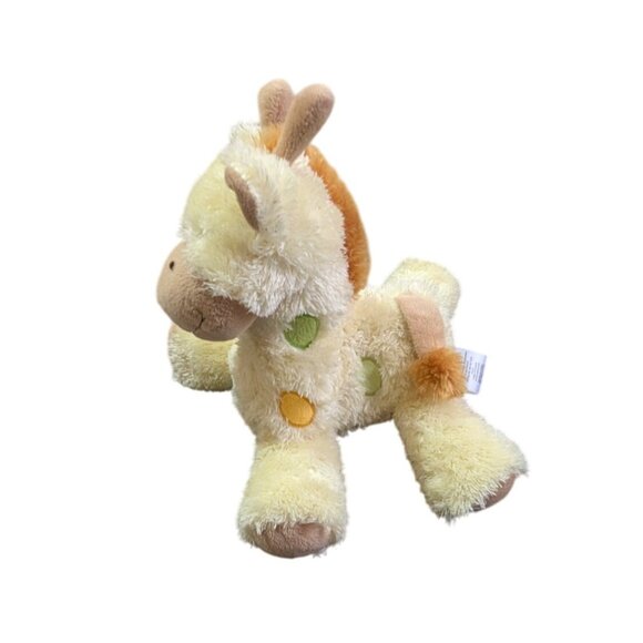 Costco Giraffe Plush Toy Soft Cuddly Yellow & Orange Dotted Lovable Stuffed Anim - Picture 5 of 9